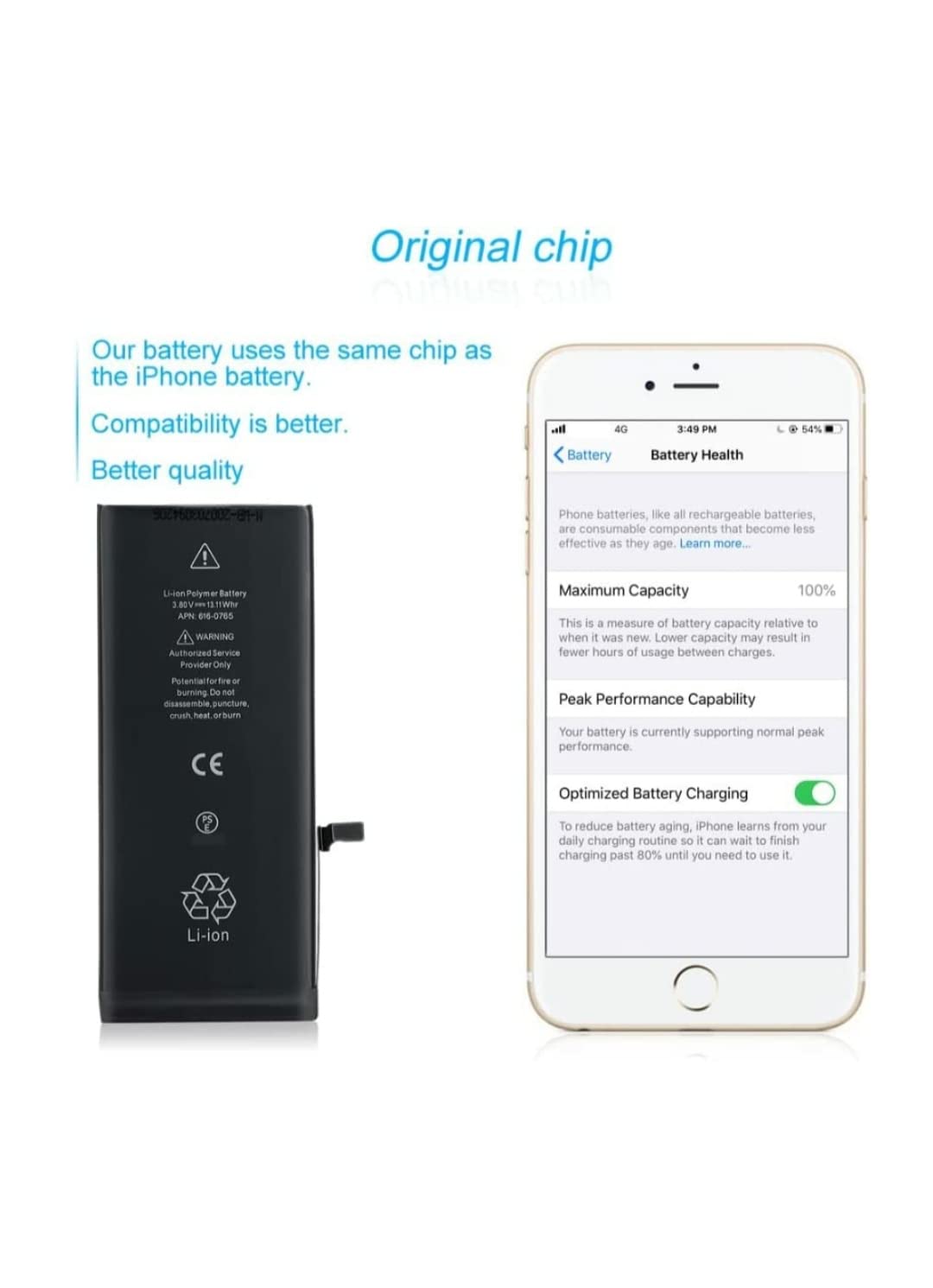 Original Battery for iPhone 7 Plus A1661 /A1784 /A1785 Battery
